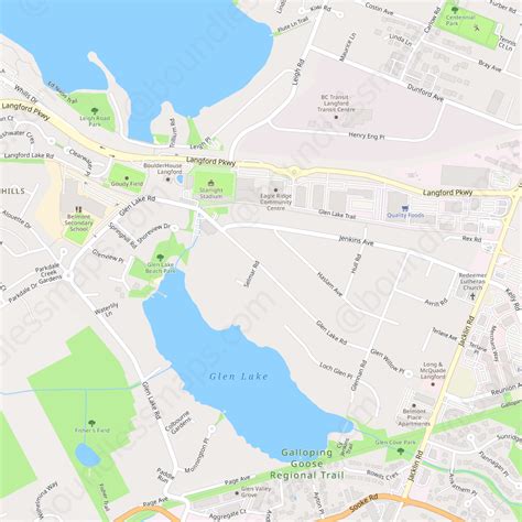 city of langford maps.